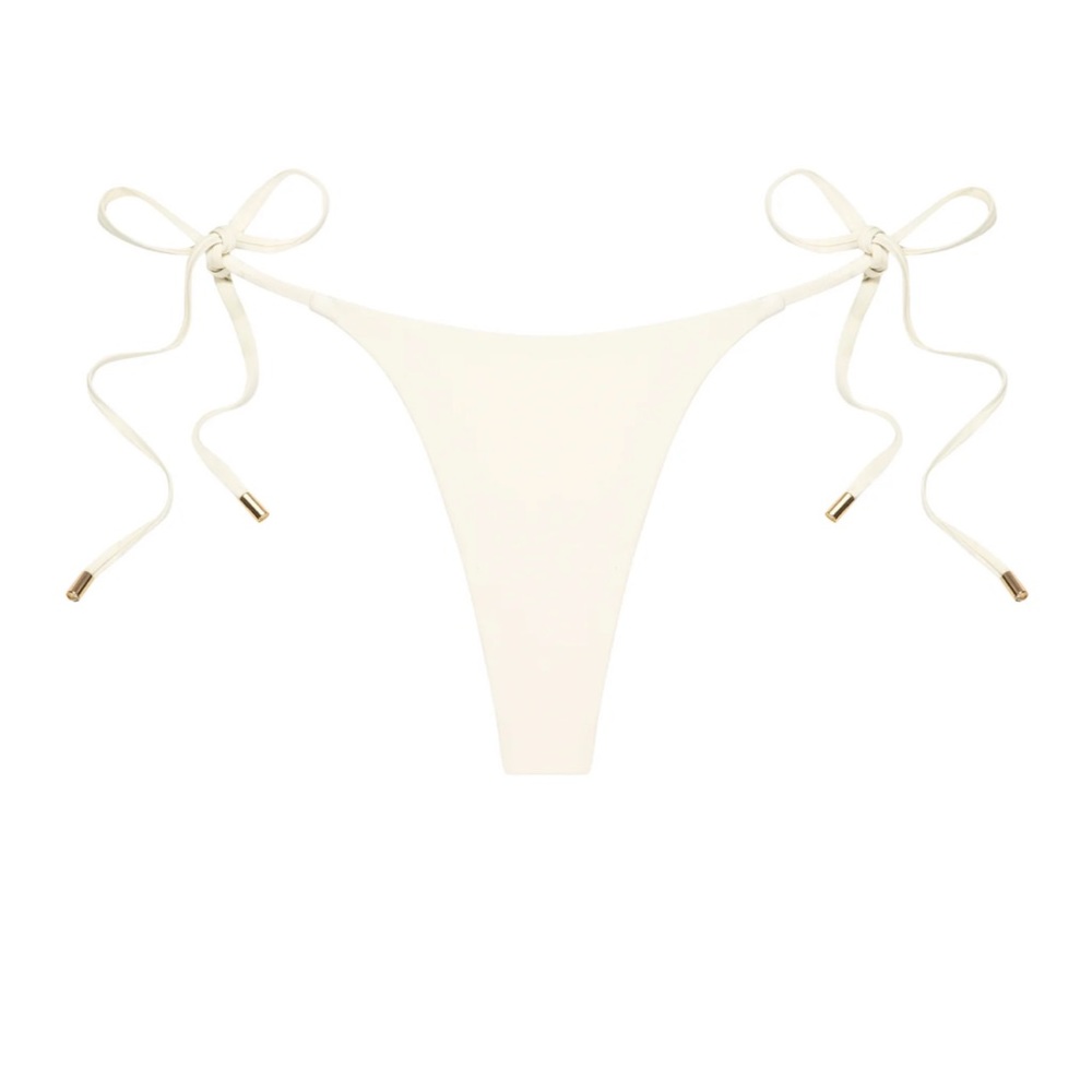 MONDAY SWIMWEAR Palma Bikini Bottoms Medium Ivory